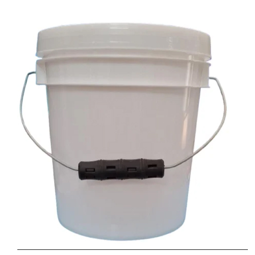 10 KG White Edible Oil Bucket For Edible Oil