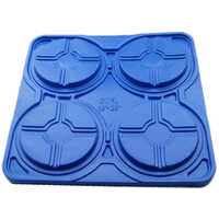 Vacuum Formed Trays For Tractor Wheel Packaging - Color: Blue