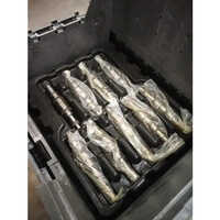 Vacuum Formed Trays For Metal Shaft Packaging - Color: Silver