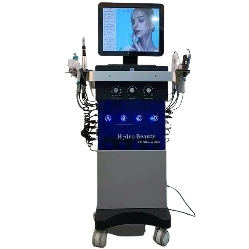 14 In 1 Vertical Hydra Facial Machine - Automation Grade: Semi-Automatic