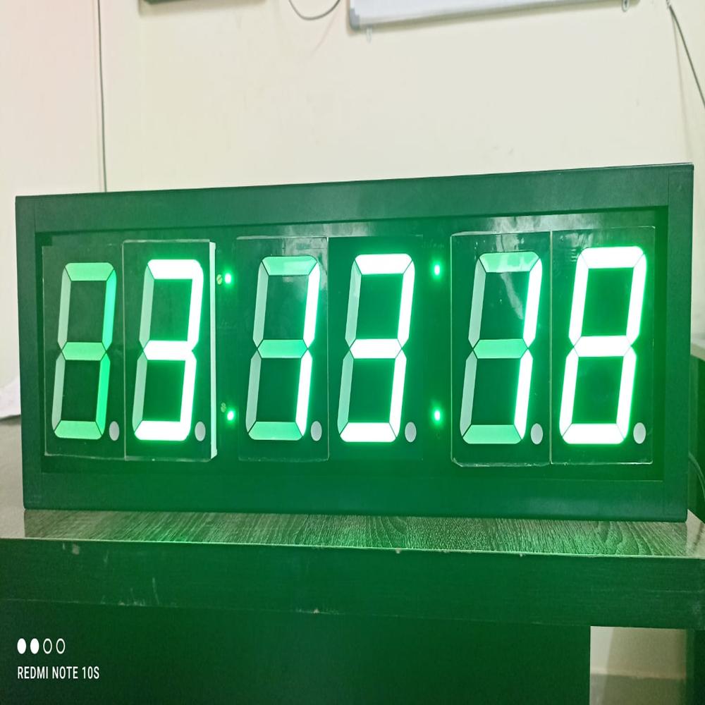  FND Digital Clock (Green)