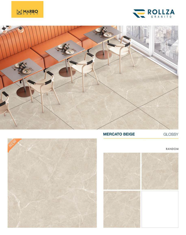Floor Slab Tiles - Material: Ceramic