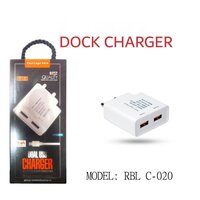 2.4 Amp Mobile Charger with V8 Cable Fast & Safe Charging for Android Phones (C 020)