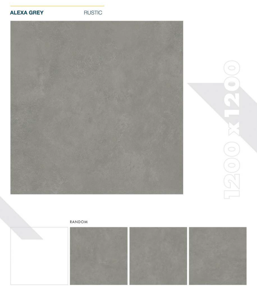 Slab floor tiles