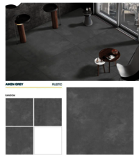 Slab floor tiles