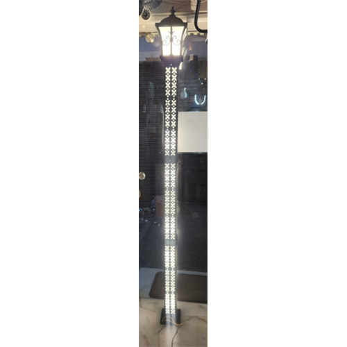 Flower Grey Pole 6 Ft Bollard