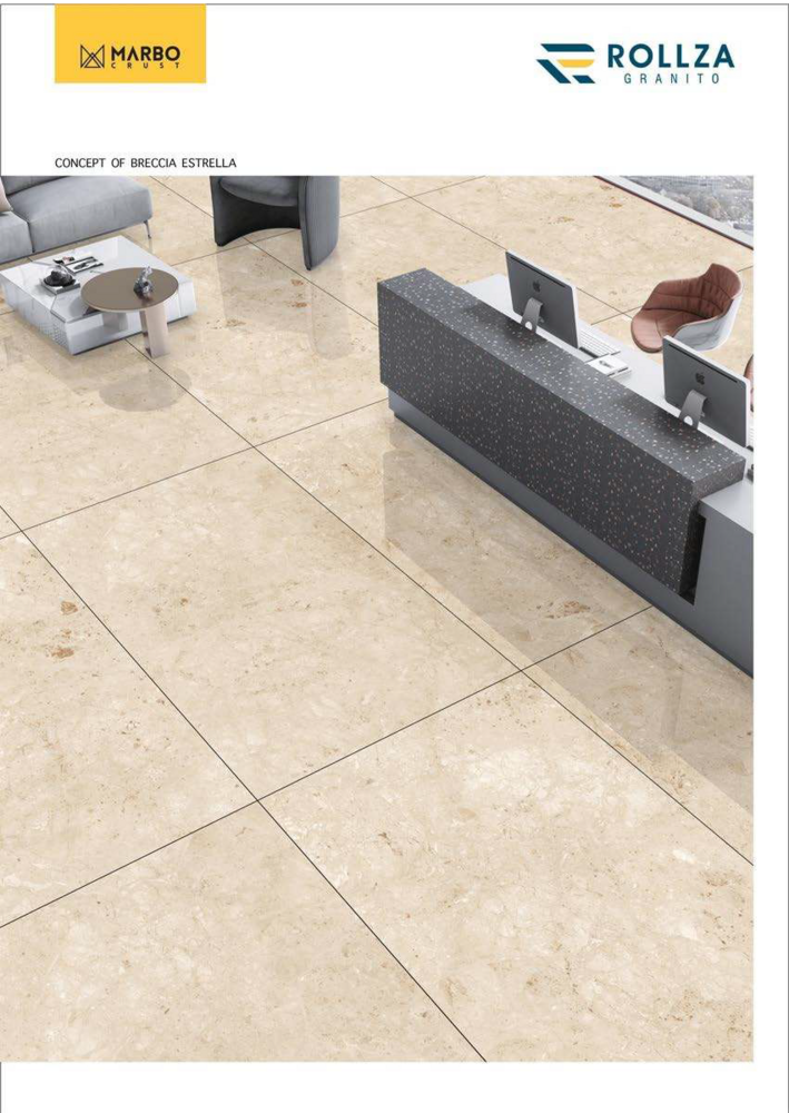 Slab ceramic tiles