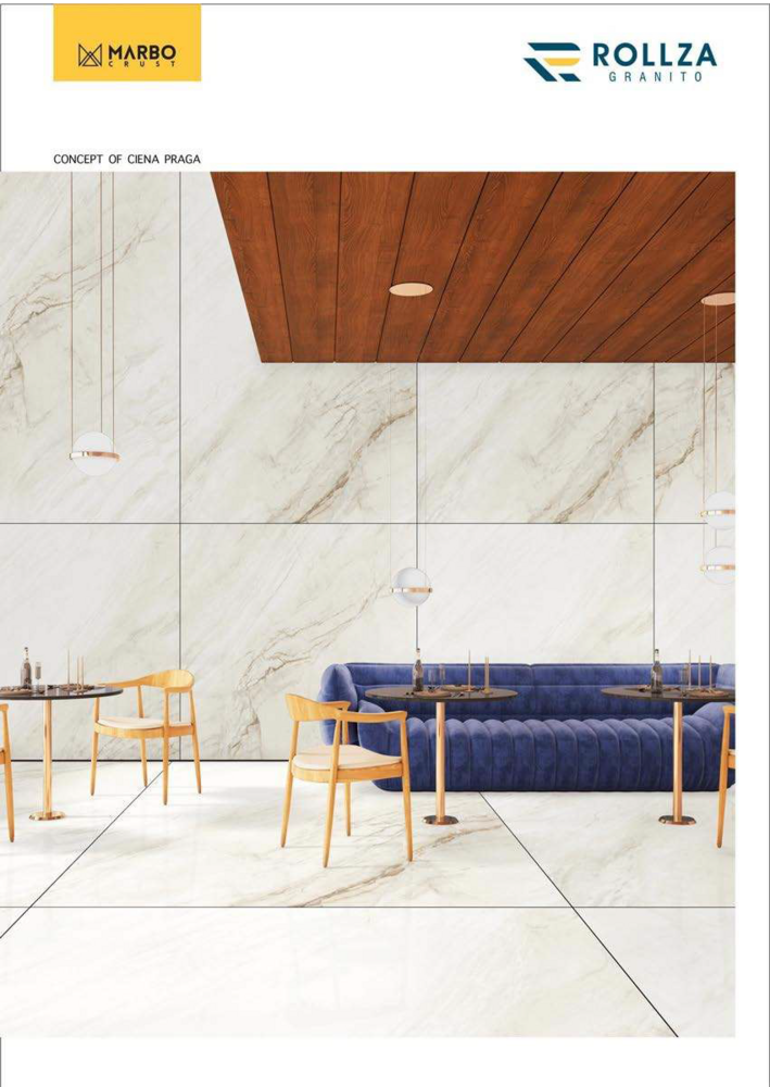 Matte slab tiles