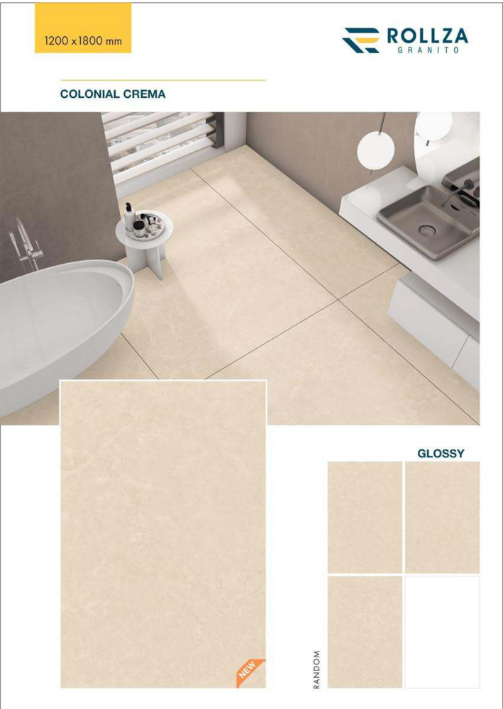 Matte Slab Tiles - Material: Ceramic