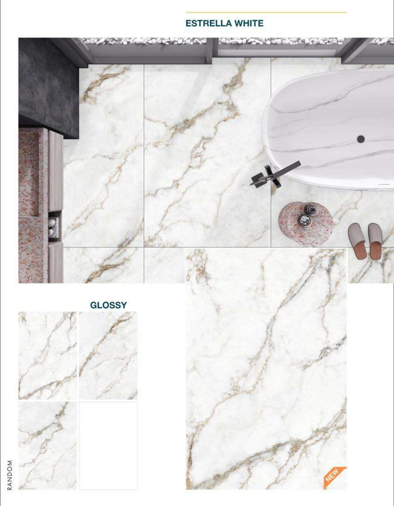 Porcelain slab tiles