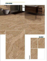 Porcelain slab tiles