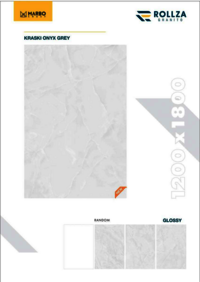 Polished slab tiles