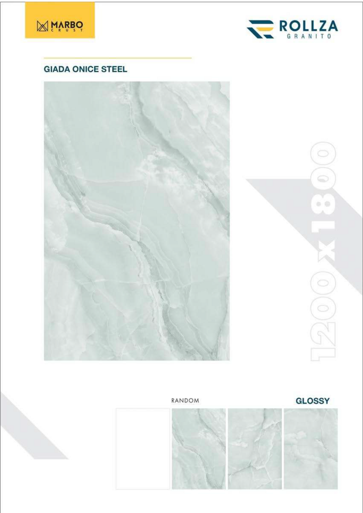 Polished slab tiles