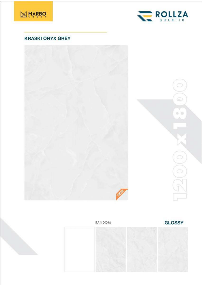 Ceramic Slab Tiles - Size: 1200x1800mm