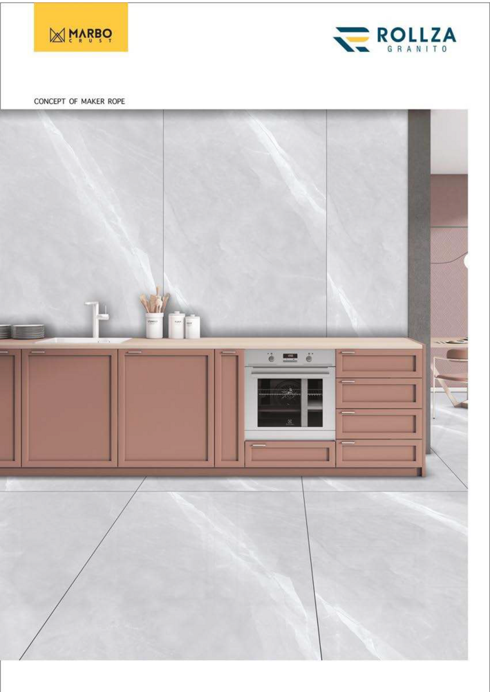 Ceramic Slab Tiles - Size: 1200x1800mm