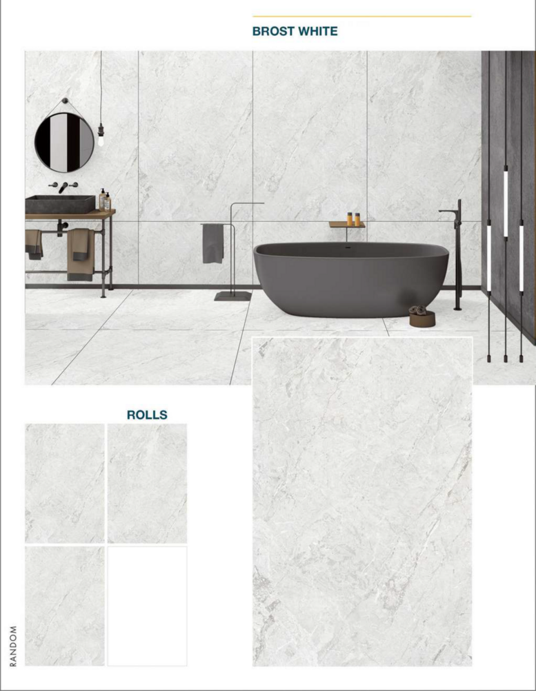 Oversized tiles