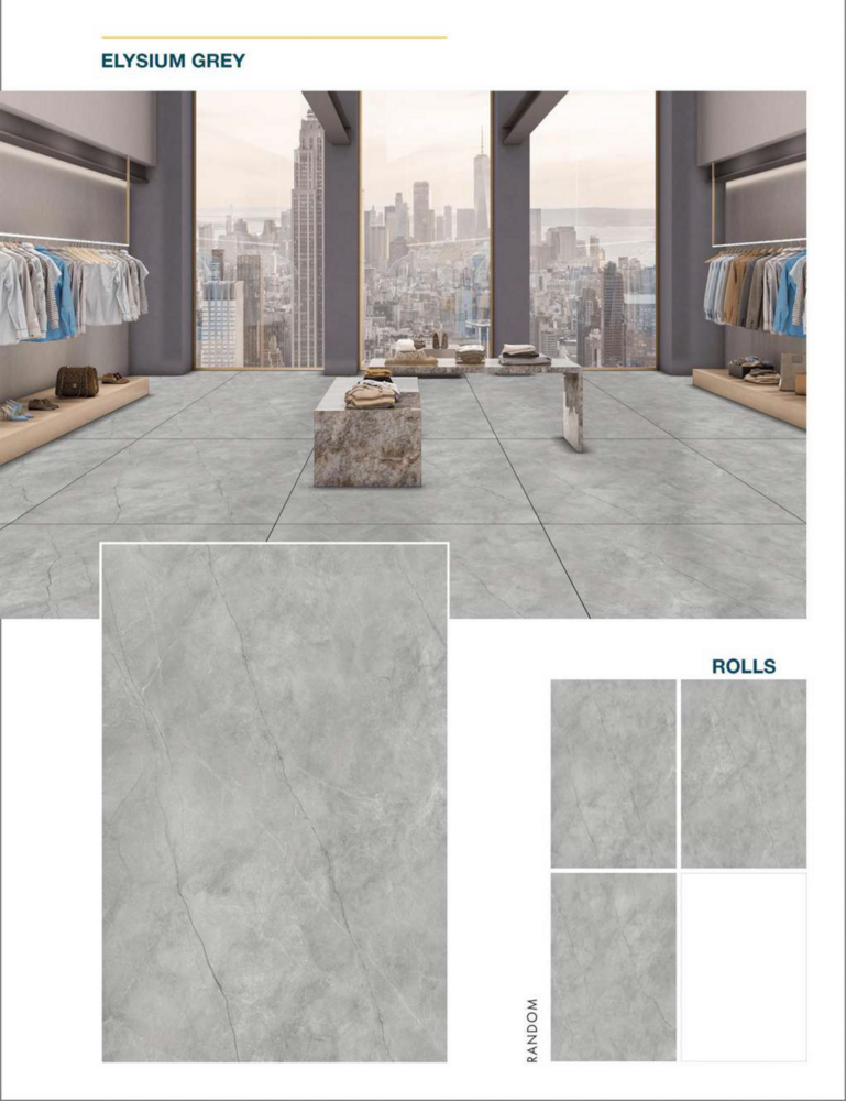 Oversized tiles