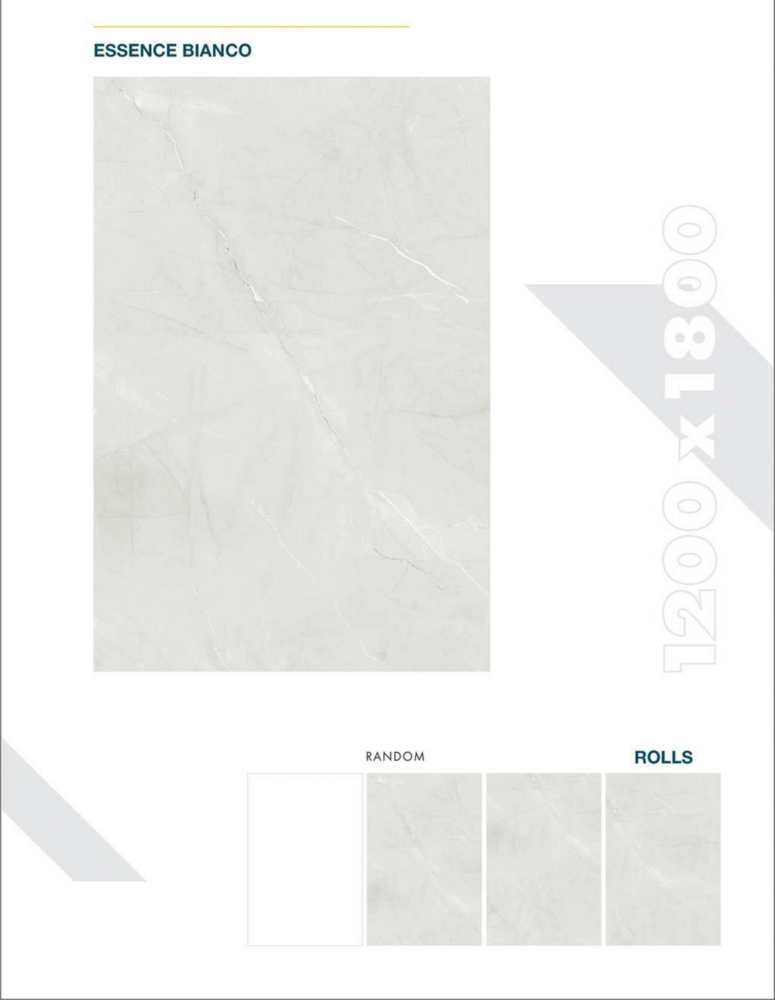 Rectified slab tiles