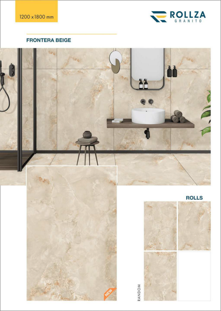 Rectified slab tiles