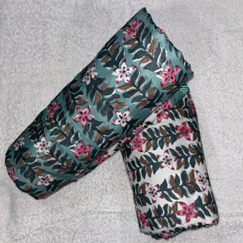 Embroidered Jaipuri Cotton Dohar Set - Feature: Breathable