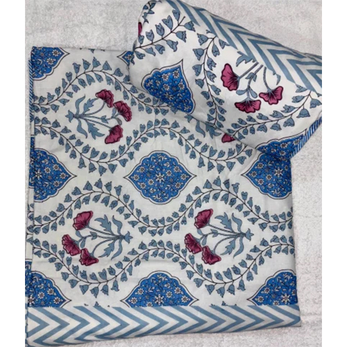 Printed Single Cotton Dohar Set - Feature: Washable