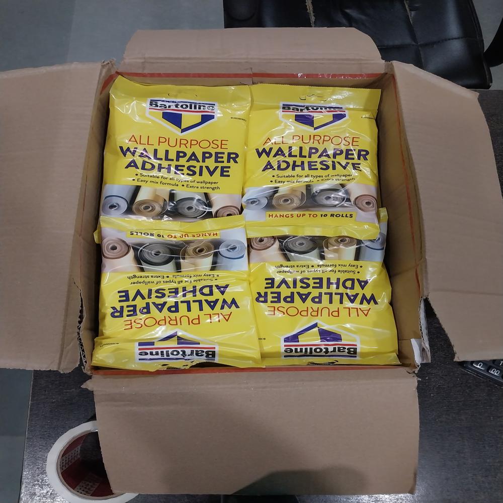 Bartoline Wallpaper Easy Application, Bubble-free Application Reliable Hold 95grams/195grams - Application: Industrial