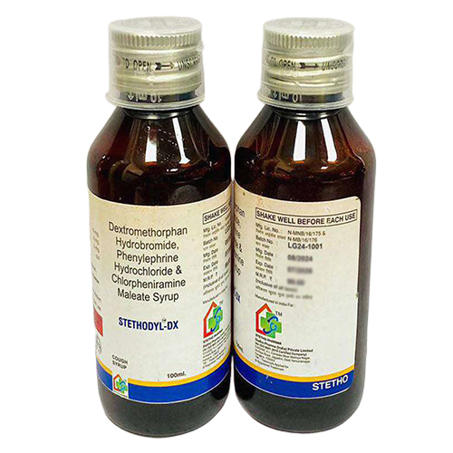 100 ML  Hydrobromide Phenylephrine Hydrochloride And chorpheniramine Maleate Syrup (1)