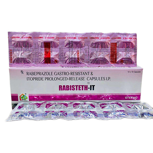 Rabeprazole Gastro-Resistant And Itopride Prolonged-Release Capsules IP