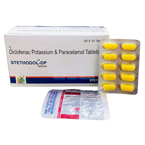 Diclofenac Potassium And Paracetamol Tablets