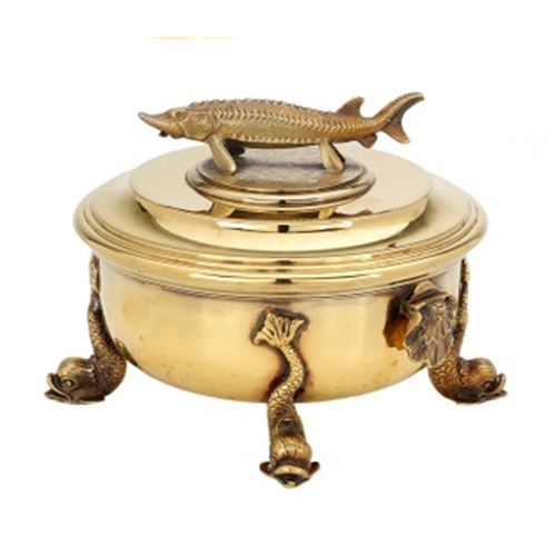 Fish Gold Plating Caviar Dish