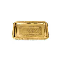 Brass Designer Serving Tray