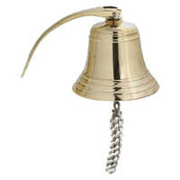 Brass Antique Nautical Brass Ship Bell - Color: Various Available