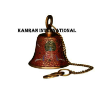 Brass Hanging Bell - Color: Color