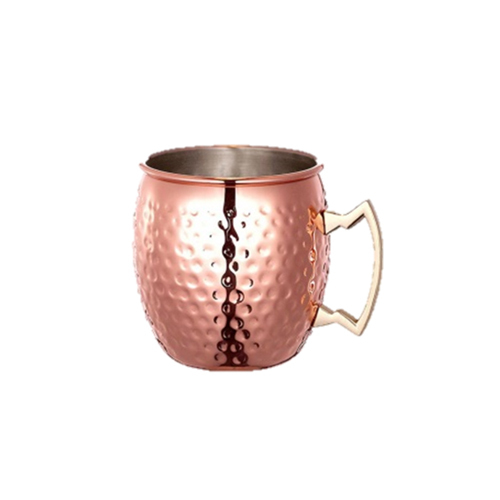 Copper Moscow Mule Mugs With Brass Handle Rose Gold Plating - Color: Various Available