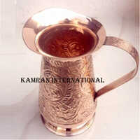 Copper Designer Jug - Color: Various Available