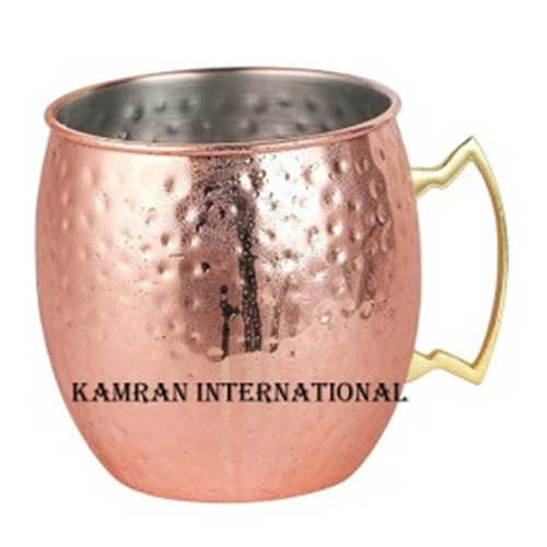 High Quality Copper Moscow Mule Mug With Brass Handle