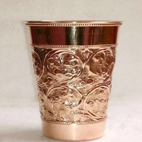 Designer Copper Drinking Water Glass