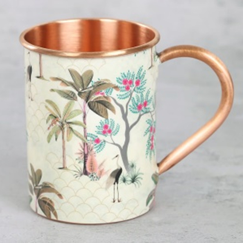Pure Moscow Mule Printed Copper Mug