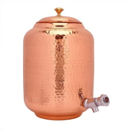 High Standard Pure Copper Hammered Water Dispenser