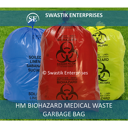 HDPE HM Bio Hazard Garbage Bag