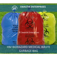Autoclave Garbag Bag - Color: Red Blue Yellow