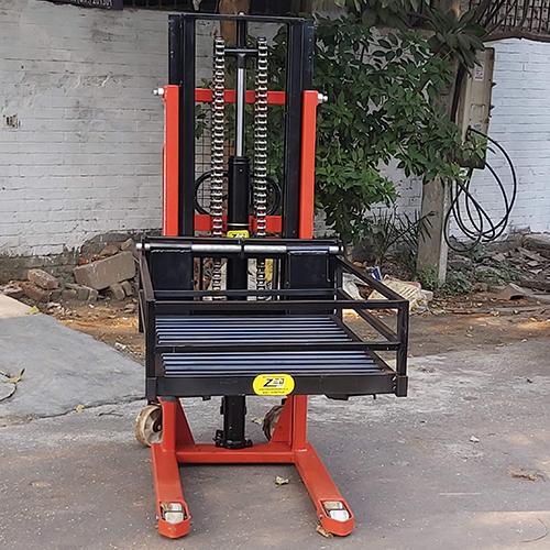 Heavy Duty Manual Stacker With Roller