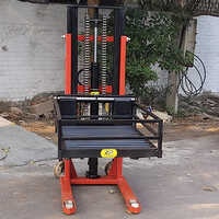 Heavy Duty Manual Stacker With Roller