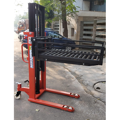 Heavy Duty Manual Stacker With Roller