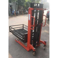 Industrial Manual Stacker With Roller