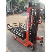 Industrial Manual Stacker With Roller