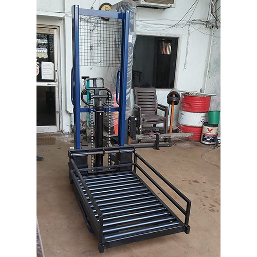 Manual Stacker With Roller - Attributes: Easy To Operate
