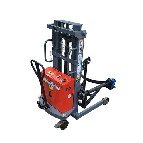 Semi Electric Stacker Drum Lifter Tilter