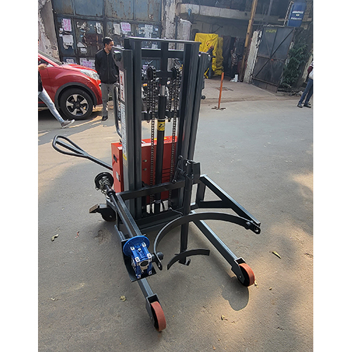 Semi Electric Stacker Drum Lifter Tilter - Attributes: Easy To Operate