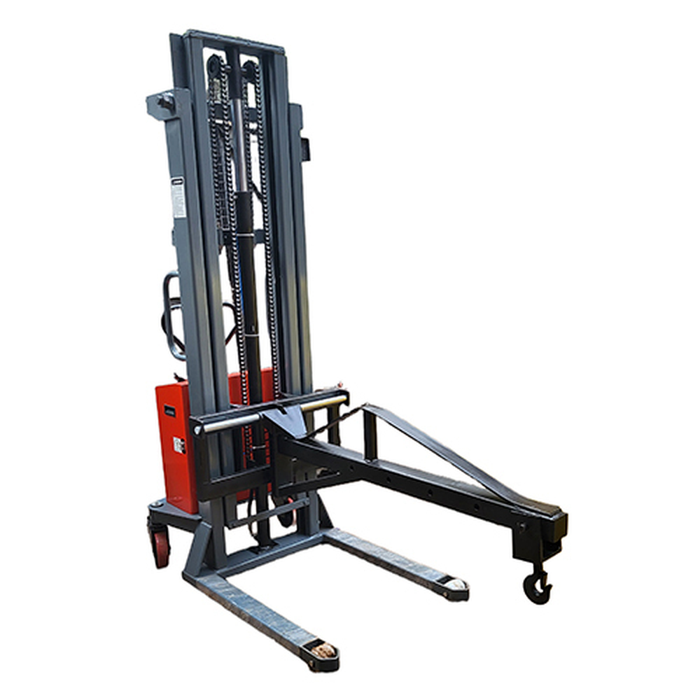 Crane Boom Hook Type Semi Electric Stacker - Attributes: Easy To Operate